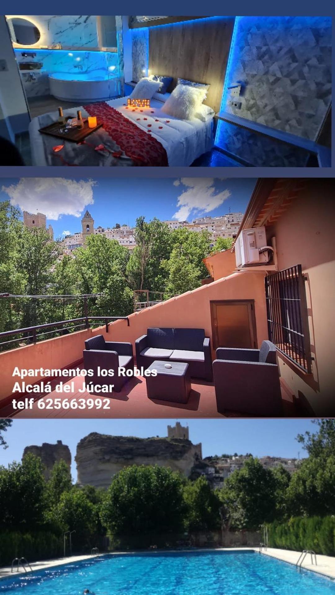 Apartamentos Los Robles Алкала дел Хукар Екстериор снимка